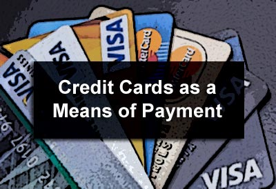 Credit Cards as a Means of Payment